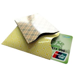 RFID-blockierende Kartenhülle